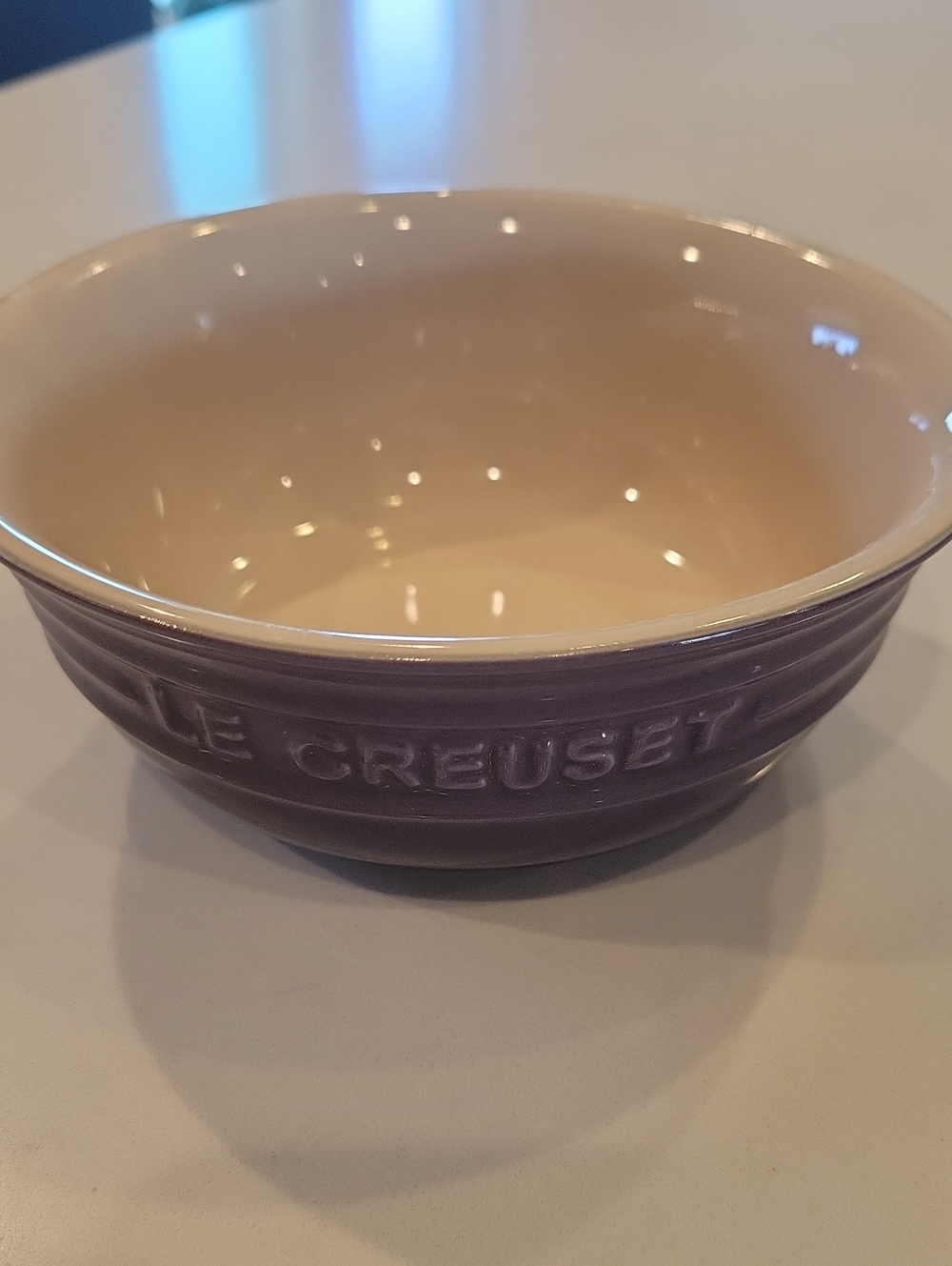 Retired Le Creuset Cassis Serving Bowl